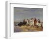 Rounding Up the Cattle-Henri Emilien Rousseau-Framed Giclee Print