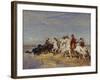 Rounding Up the Cattle-Henri Emilien Rousseau-Framed Giclee Print