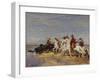 Rounding Up the Cattle-Henri Emilien Rousseau-Framed Giclee Print