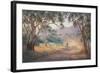 Rounding Up the Stragglers-John Bradley-Framed Giclee Print