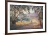 Rounding Up the Stragglers-John Bradley-Framed Giclee Print