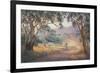 Rounding Up the Stragglers-John Bradley-Framed Giclee Print