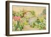 Roundscliffe, a Garden in Leicestershire, 1907-George Samuel Elgood-Framed Giclee Print