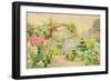 Roundscliffe, a Garden in Leicestershire, 1907-George Samuel Elgood-Framed Giclee Print