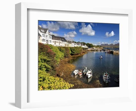 Roundstone, Connemara, County Galway, Connacht, Republic of Ireland, Europe-David Wogan-Framed Photographic Print