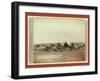 Roundup Scenes on Belle Fouche [Sic] in 1887-John C. H. Grabill-Framed Giclee Print