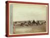 Roundup Scenes on Belle Fouche [Sic] in 1887-John C. H. Grabill-Stretched Canvas