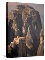 Roussanou Monastery, Meteora, Greece-Walter Bibikow-Stretched Canvas