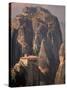 Roussanou Monastery, Meteora, Greece-Walter Bibikow-Stretched Canvas