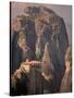 Roussanou Monastery, Meteora, Greece-Walter Bibikow-Stretched Canvas