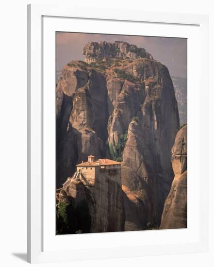 Roussanou Monastery, Meteora, Greece-Walter Bibikow-Framed Photographic Print