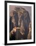 Roussanou Monastery, Meteora, Greece-Walter Bibikow-Framed Photographic Print