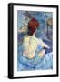 Rousse the Toilet-Henri de Toulouse-Lautrec-Framed Art Print