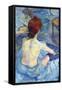 Rousse the Toilet-Henri de Toulouse-Lautrec-Framed Stretched Canvas