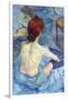 Rousse the Toilet-Henri de Toulouse-Lautrec-Framed Art Print