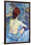 Rousse the Toilet-Henri de Toulouse-Lautrec-Framed Art Print