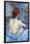 Rousse the Toilet-Henri de Toulouse-Lautrec-Framed Art Print