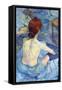 Rousse the Toilet-Henri de Toulouse-Lautrec-Framed Stretched Canvas