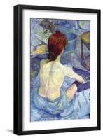 Rousse The Toilet-Henri de Toulouse-Lautrec-Framed Art Print