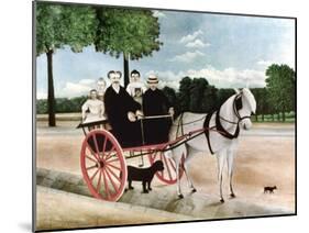 Rousseau: Cart, 1908-Henri Rousseau-Mounted Giclee Print