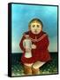 Rousseau: Child/Doll, C1906-Henri Rousseau-Framed Stretched Canvas