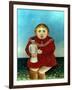 Rousseau: Child/Doll, C1906-Henri Rousseau-Framed Giclee Print