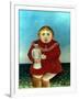 Rousseau: Child/Doll, C1906-Henri Rousseau-Framed Giclee Print