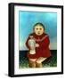 Rousseau: Child/Doll, C1906-Henri Rousseau-Framed Giclee Print