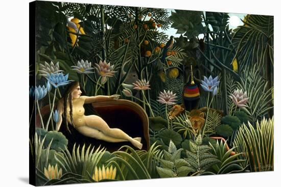 Rousseau: Dream, 1910-Henri Rousseau-Stretched Canvas