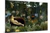 Rousseau: Dream, 1910-Henri Rousseau-Mounted Giclee Print