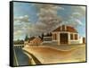 Rousseau: Factory, C1897-Henri Rousseau-Framed Stretched Canvas