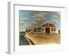 Rousseau: Factory, C1897-Henri Rousseau-Framed Premium Giclee Print