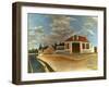 Rousseau: Factory, C1897-Henri Rousseau-Framed Giclee Print