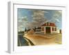 Rousseau: Factory, C1897-Henri Rousseau-Framed Giclee Print