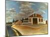 Rousseau: Factory, C1897-Henri Rousseau-Mounted Giclee Print