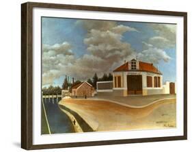 Rousseau: Factory, C1897-Henri Rousseau-Framed Giclee Print