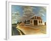 Rousseau: Factory, C1897-Henri Rousseau-Framed Giclee Print