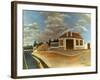 Rousseau: Factory, C1897-Henri Rousseau-Framed Giclee Print