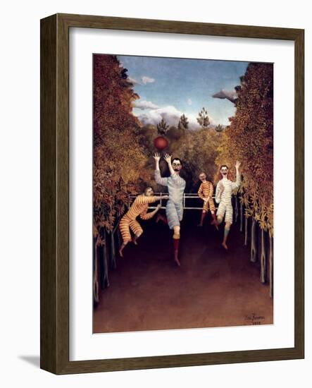 Rousseau: Football, 1908-Henri Rousseau-Framed Giclee Print