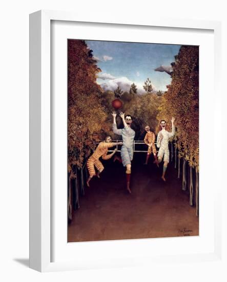 Rousseau: Football, 1908-Henri Rousseau-Framed Giclee Print