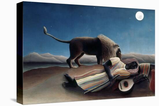 Rousseau: Gypsy, 1897-Henri Rousseau-Stretched Canvas