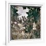 Rousseau: Jungle, 1909-Henri Rousseau-Framed Giclee Print