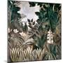 Rousseau: Jungle, 1909-Henri Rousseau-Mounted Giclee Print