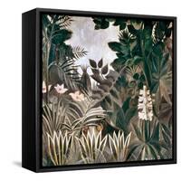 Rousseau: Jungle, 1909-Henri Rousseau-Framed Stretched Canvas