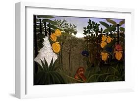 Rousseau: Lion-Henri Rousseau-Framed Giclee Print