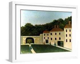 Rousseau:Promenaders,C1907-Henri Rousseau-Framed Giclee Print