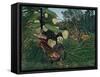 Rousseau's Jungle I-Henri Rousseau-Framed Stretched Canvas