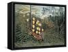 Rousseau's Jungle II-Henri Rousseau-Framed Stretched Canvas