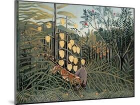 Rousseau's Jungle II-Henri Rousseau-Mounted Art Print