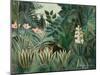 Rousseau's Jungle III-Henri Rousseau-Mounted Art Print